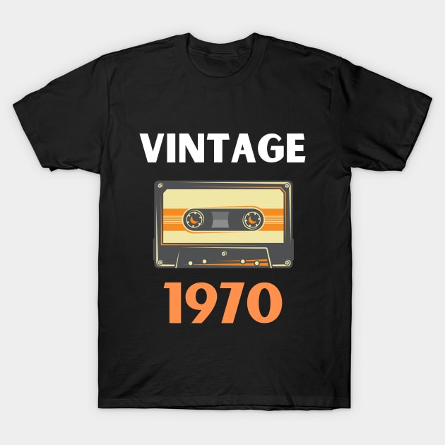 Vintage 1970 T-Shirt by BlueSkyGiftCo